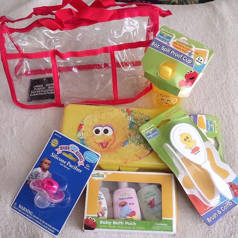 🍼6pc Baby Bundle (BIG BIRD) 💛